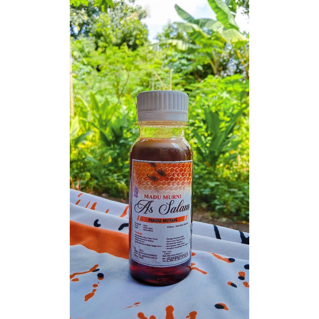 

Madu Hutan 130gr | Madu Murni As Salam | 100% Madu Murni Tanpa Gula | Madu Alami