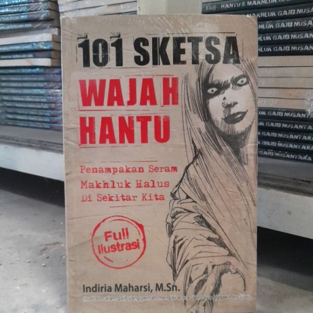 

Buku 101 Sketsa Wajah Hantu