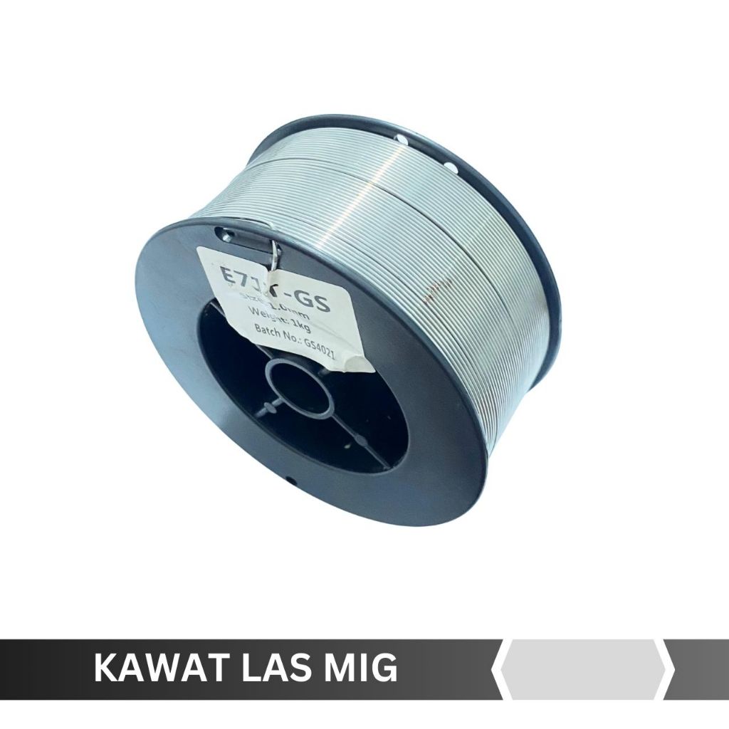 KAWAT LAS MIG 0.8MM 1KG / FLUX CORE WIRE GASLESS KAWAT LAS TANPA GAS CO2 / KAWAT LAS MIG KAWAT SOLDE
