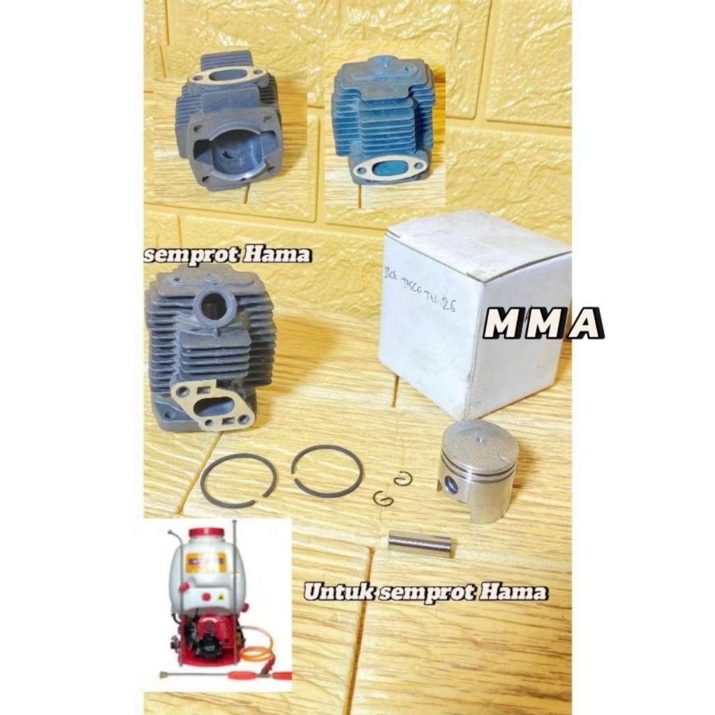 Cylinder Assy Sprayer TU 26 Tasco / Blok Mesin Sprayer TU 26 Tasco