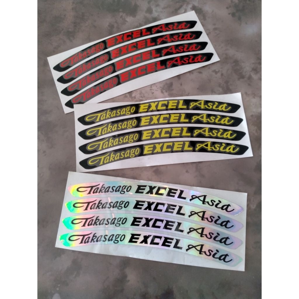 Sticker Takasago EXCEL Asia