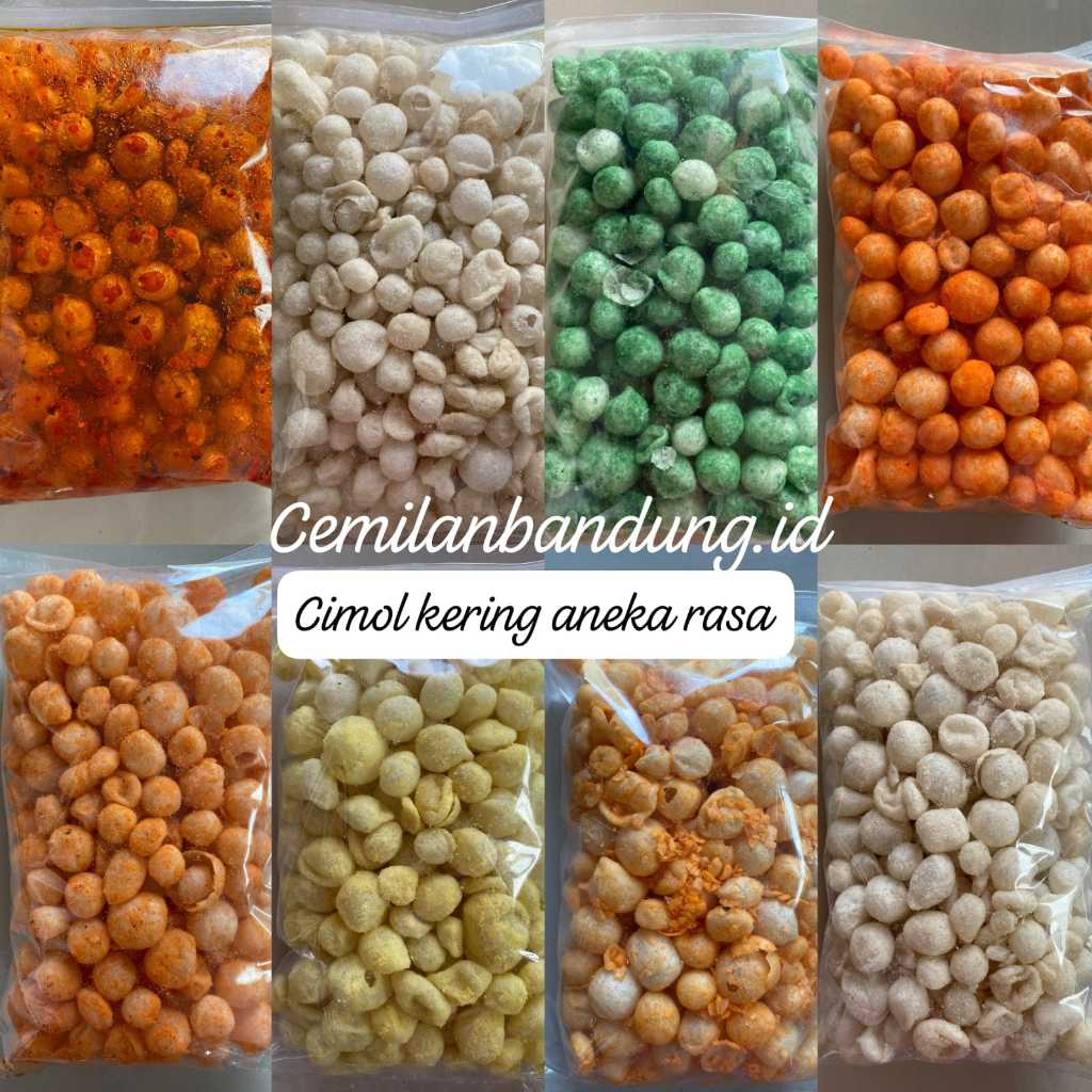 

cimol kering crispy aneka rasa ready varian rasa keju balado/jagung manis/jagung bakar/rumput laut/barbaque/sapi panggang/pedas daun jeruk/original daun jeruk