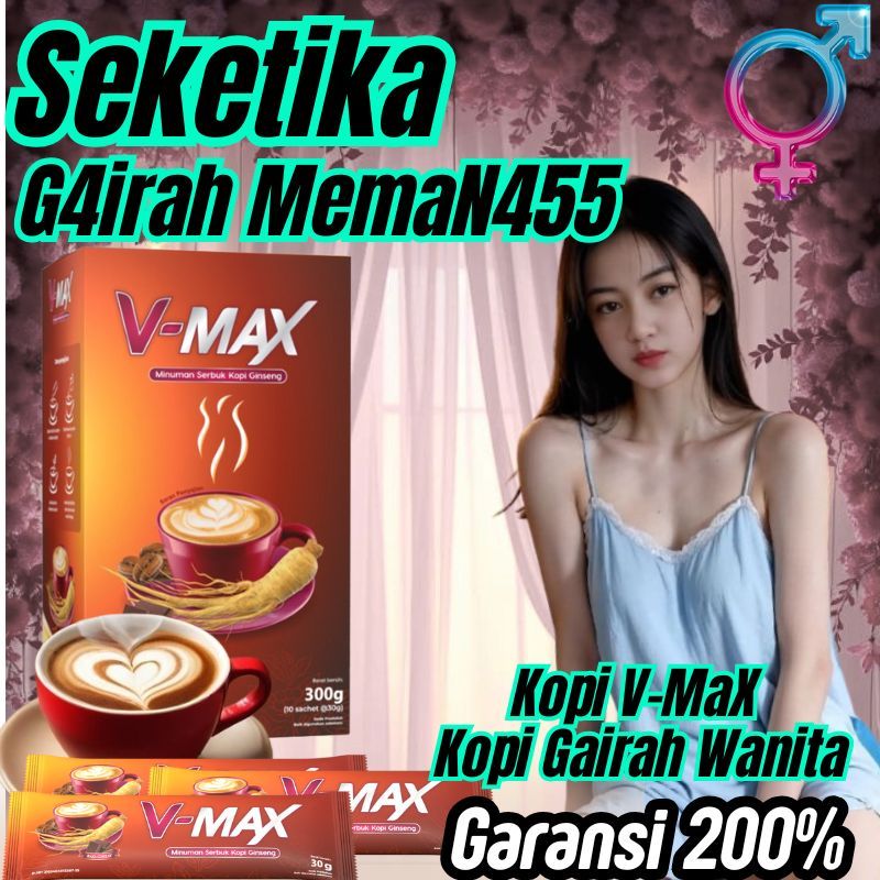 

KOPI V-MAX KOPI GAIRAH STAMINA WANITA RASA COKLAT TAHAN LAMA