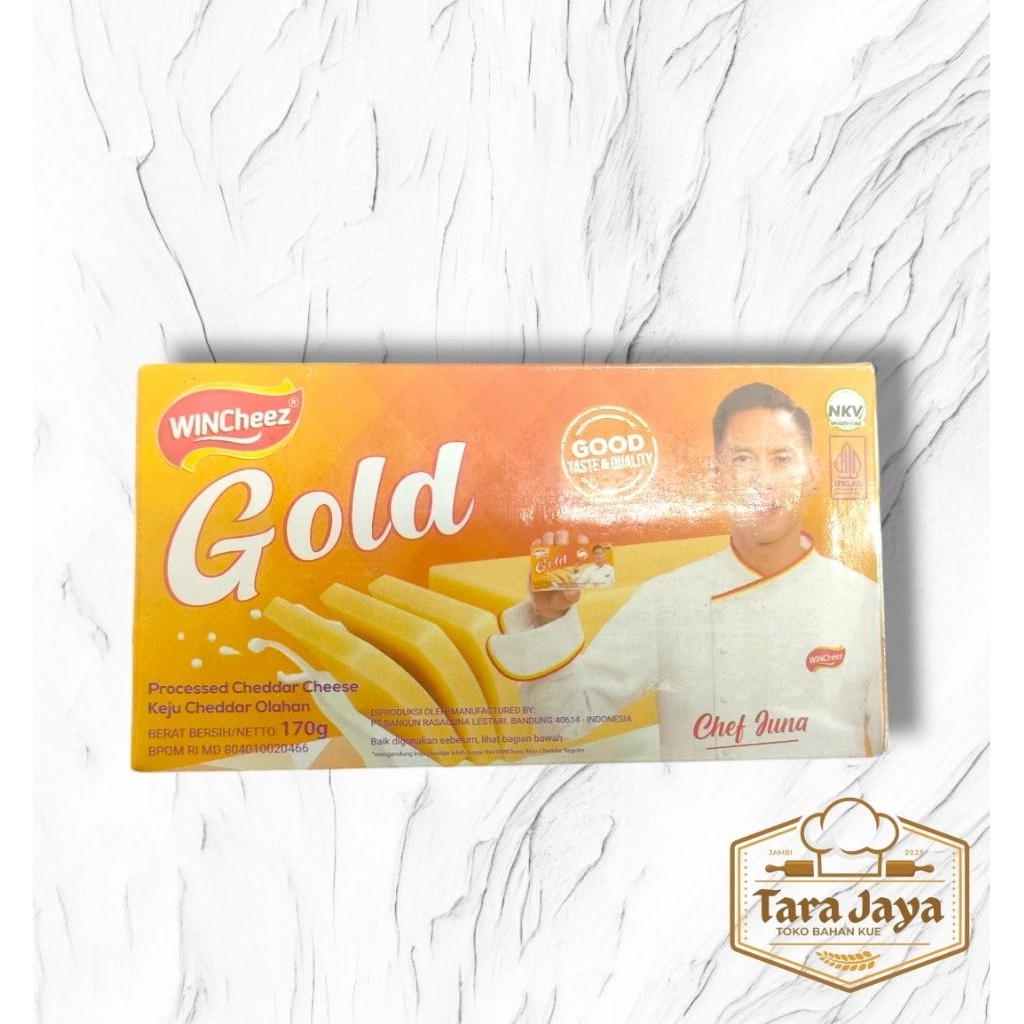

Wincheez Gold Processed Cheddar Cheese 170gr