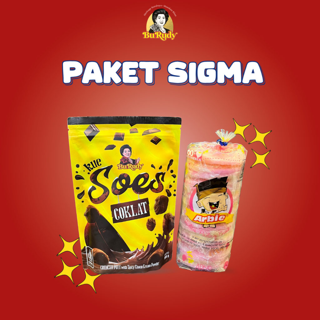 

[PAKET SIGMA] – Kue Soes Coklat + Arumanis | Pusat Oleh-oleh Bu Rudy