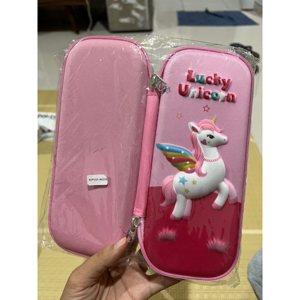 

tempat pensil unicorn untuk anak perempuan