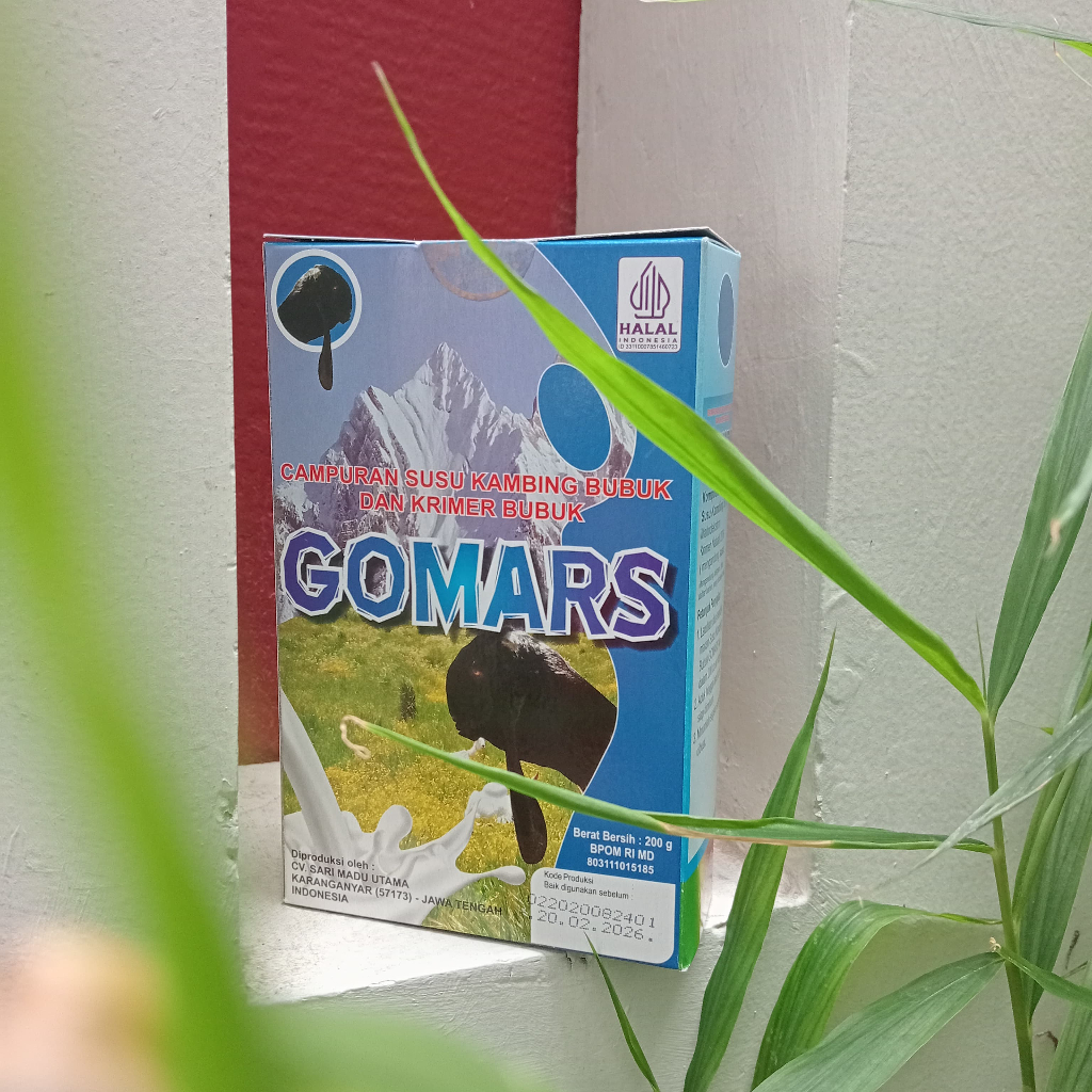 

Susu Kambing Bubuk Etawa Gomars 200 Gr DIY