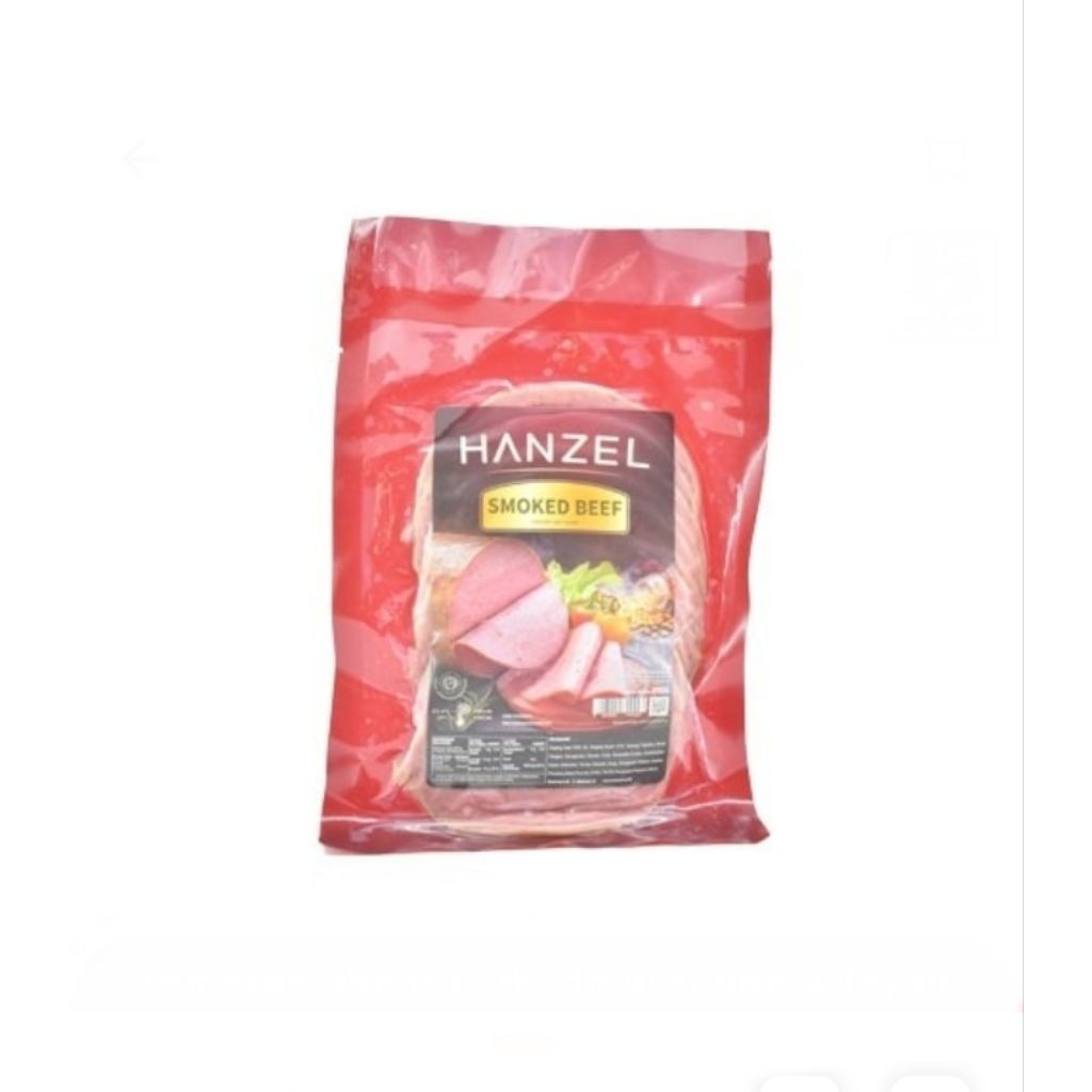 

hanzel smoked beef 12 pcs 200 gr