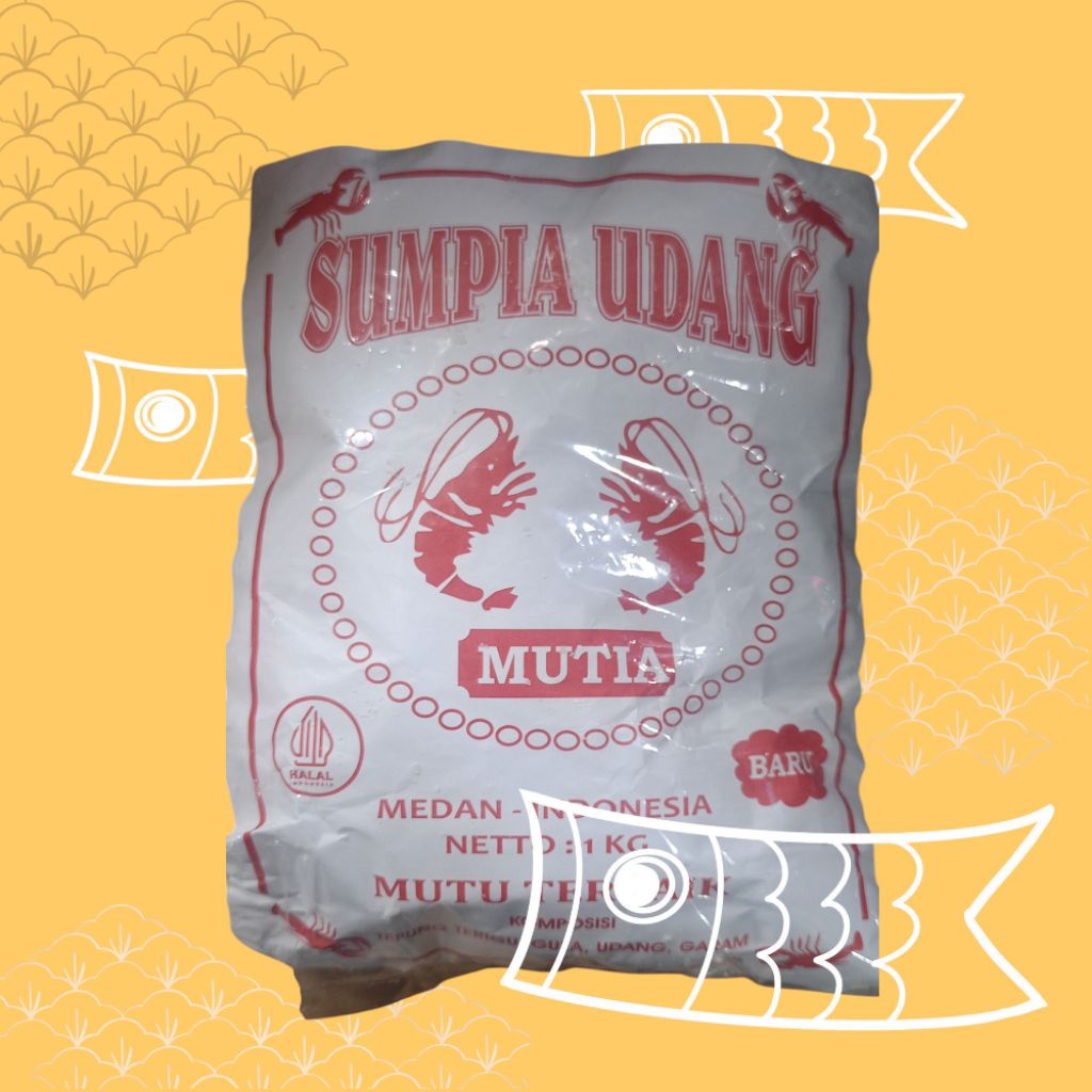 

Sumpia/ Lumpia Udang Cap Mutia (Masih Mentah) 1 kg Halal