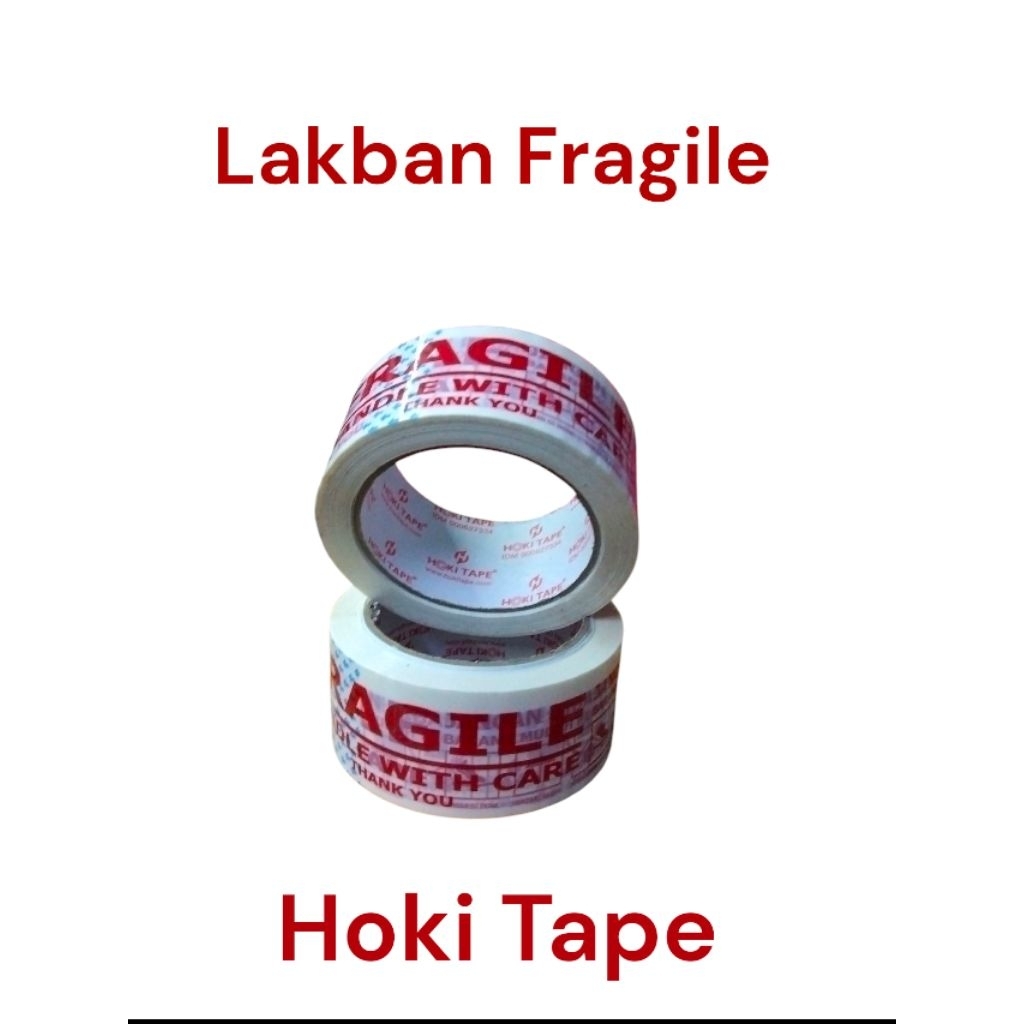 

LAKBAN Fragile Hoki Tape 45mm*100yard