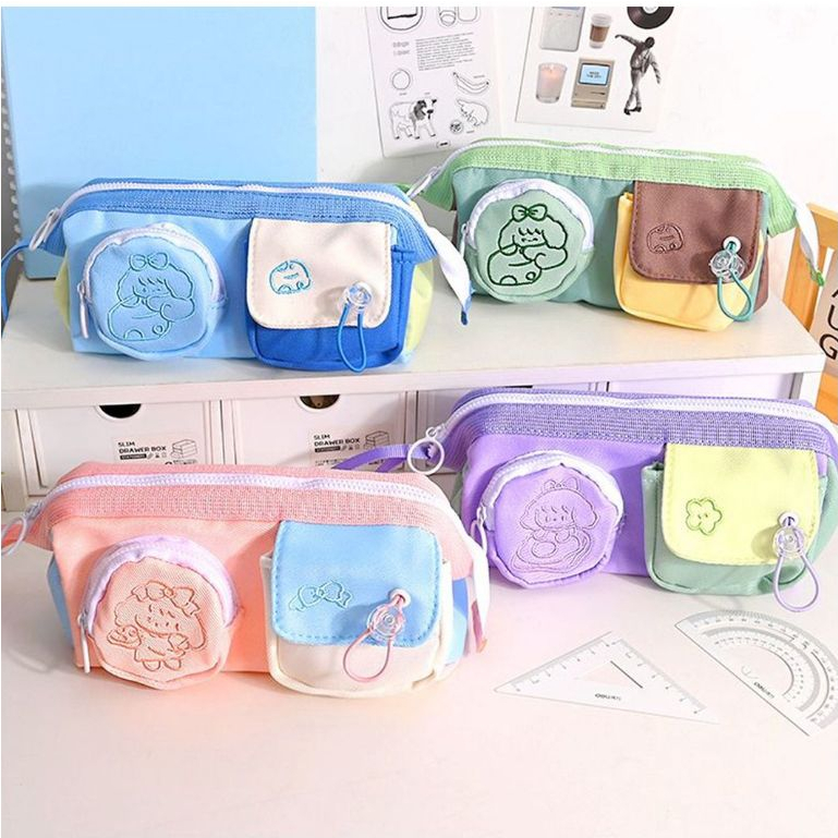 

Tempat Pensil Pastel Color 24132 Pencil Case