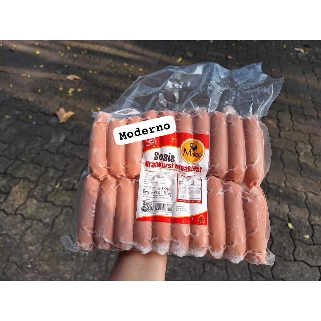 

Maleo Sosis bratwurst breakfast 1 Kg
