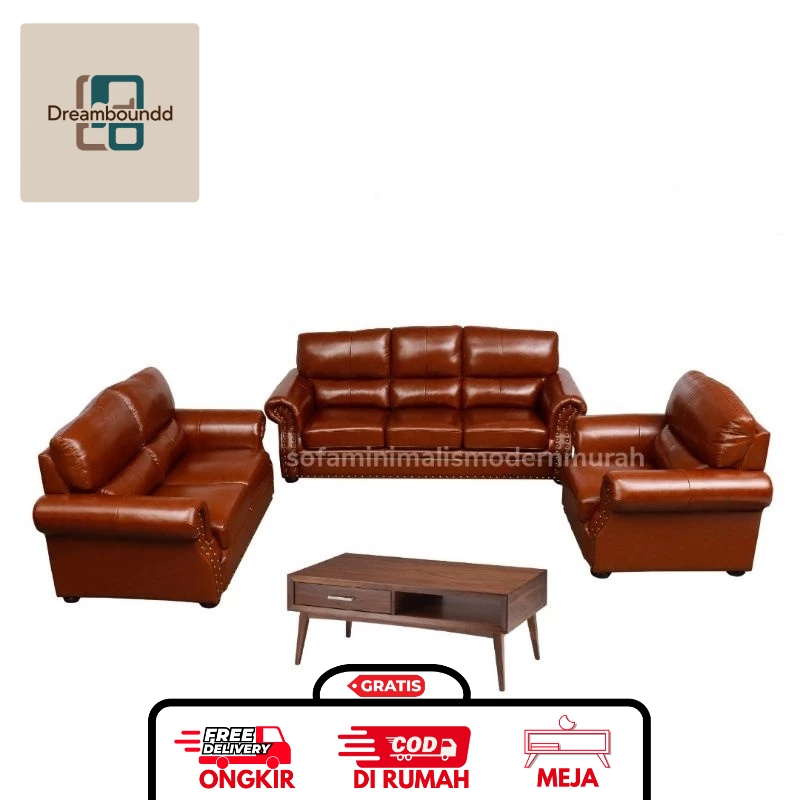 SOFA KURSI TAMU SOFA 321 MINIMALIS ELEGAN DAN MEWAH