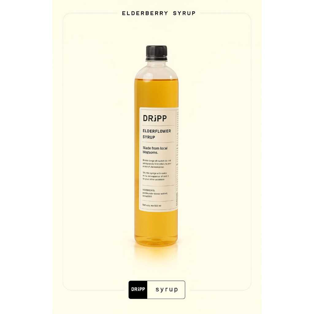 

DRiPP Elderberry Flavour Syrup (Syrup Rasa Buah Beri)