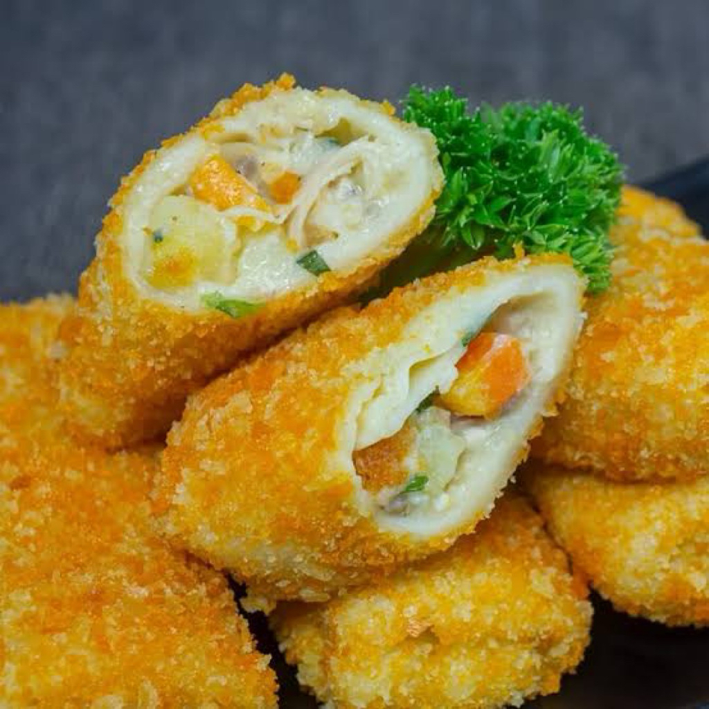 

Risoles Kentang Wortel mayo per pcs | Risoles home made per pcs