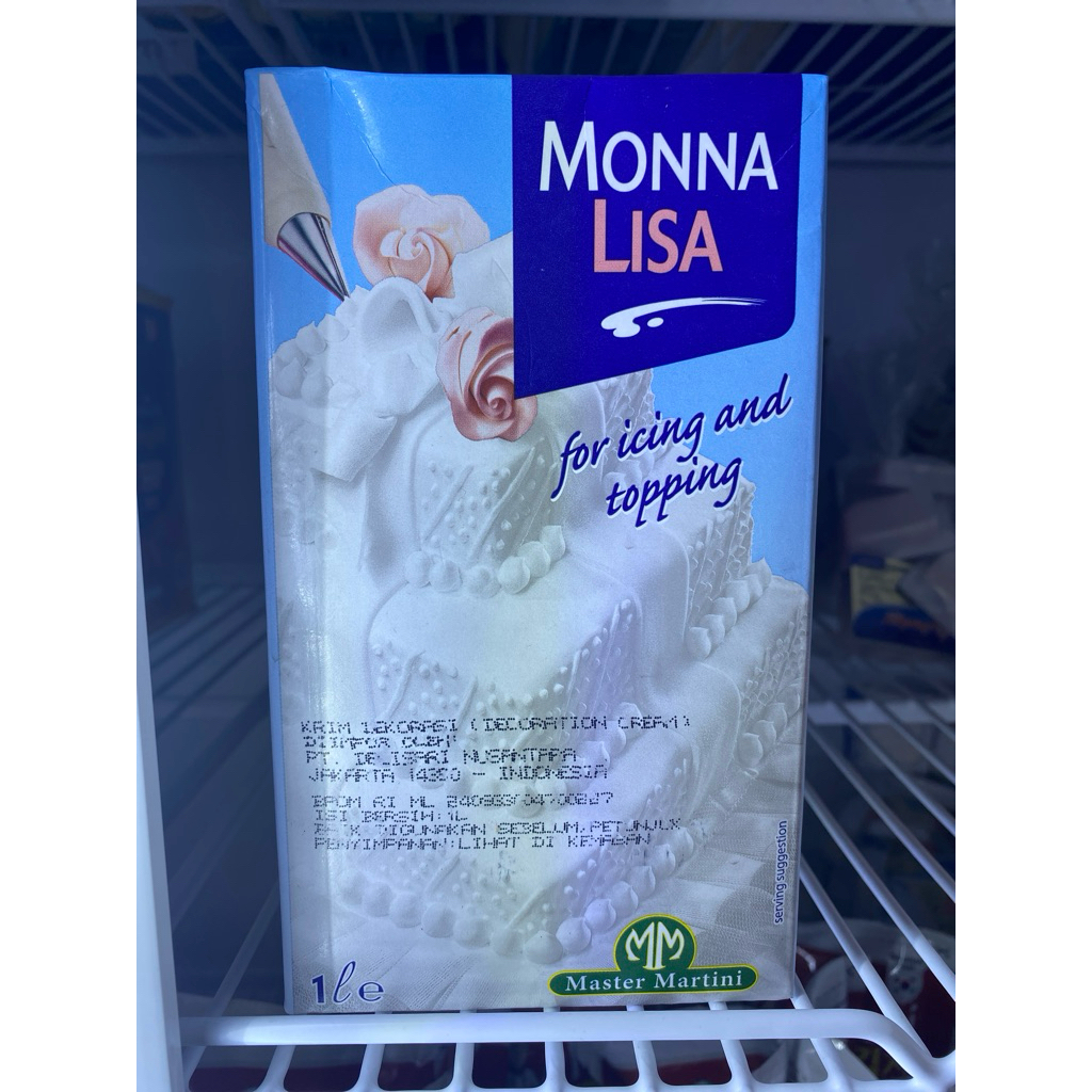 

WHIPPING CREAM MONALISA 1l