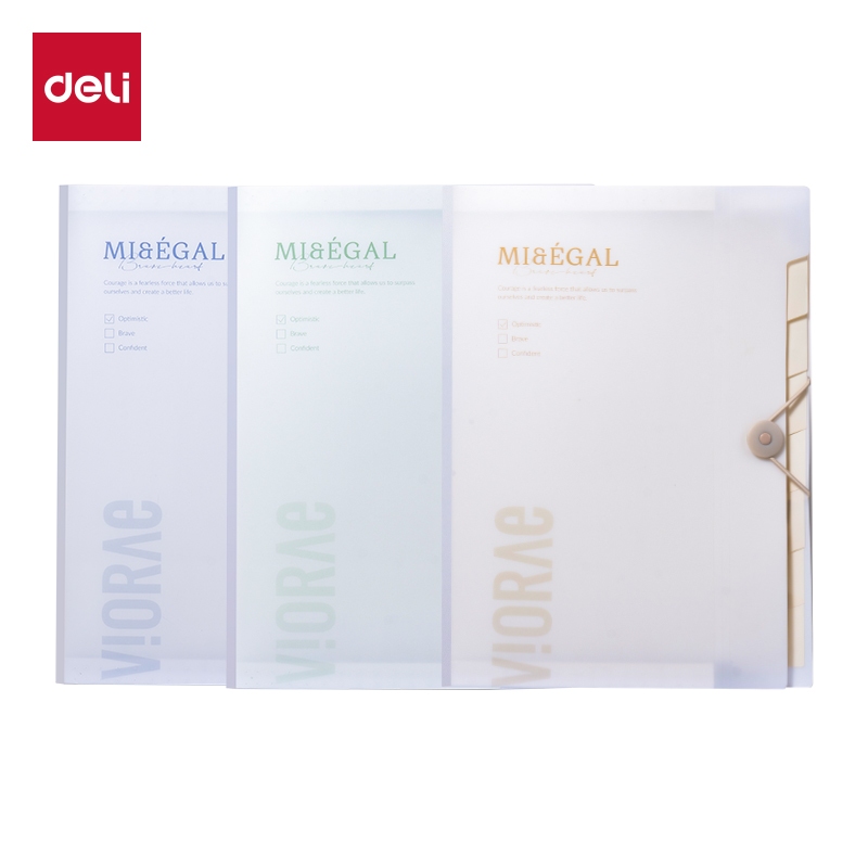 

Deli Expanding File / Map Dokumen Harmonika A4 8 Pembagi Anti Air 5735