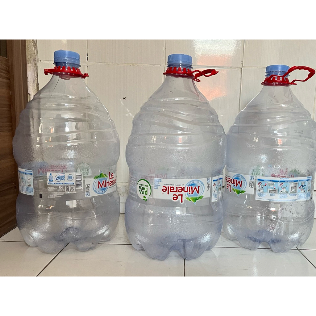

1pcs galon bekas le minerale 15L