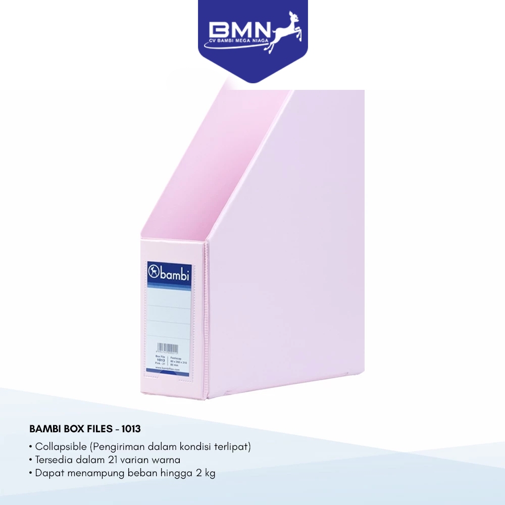 

BAMBI Box File Dokumen / Magazine File Medium Size 8 cm / 80mm All Colour - 1013