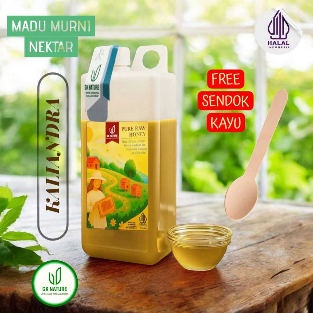 

Madu GK Nature Kaliandra Super Asli 100% l 1 Kg