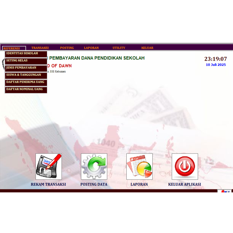 Software pembayaran sekolah excel vba