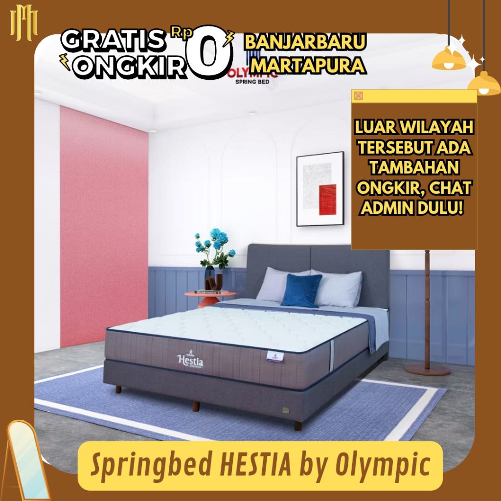 MEBEL MARTAPURA - Springbed HESTIA Silver Series by Olympic