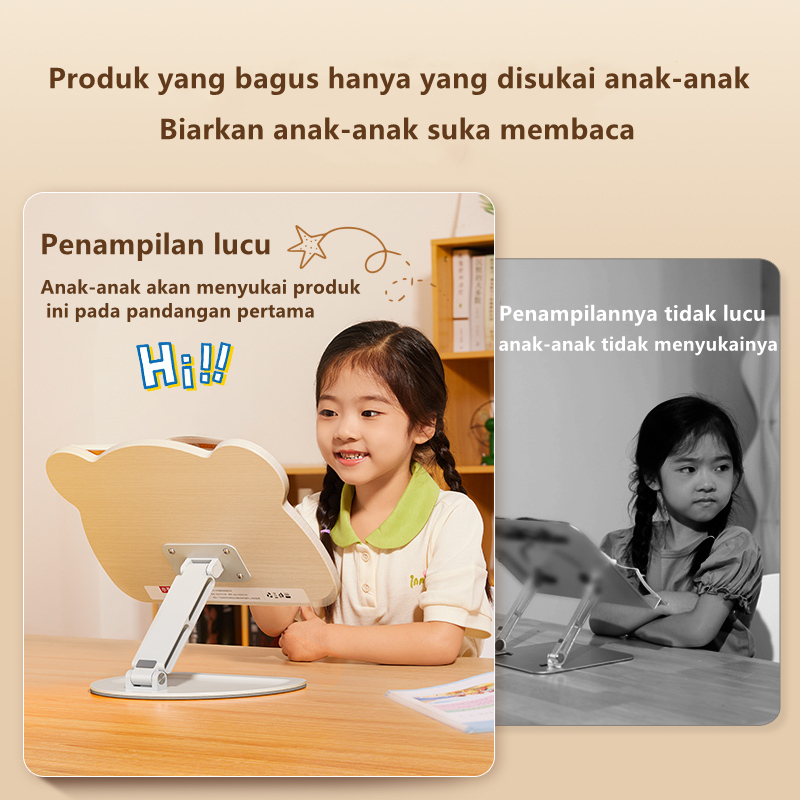 

JOPREE YD23 Read stand Book stand Cute shape Very heavy and stable Read holder