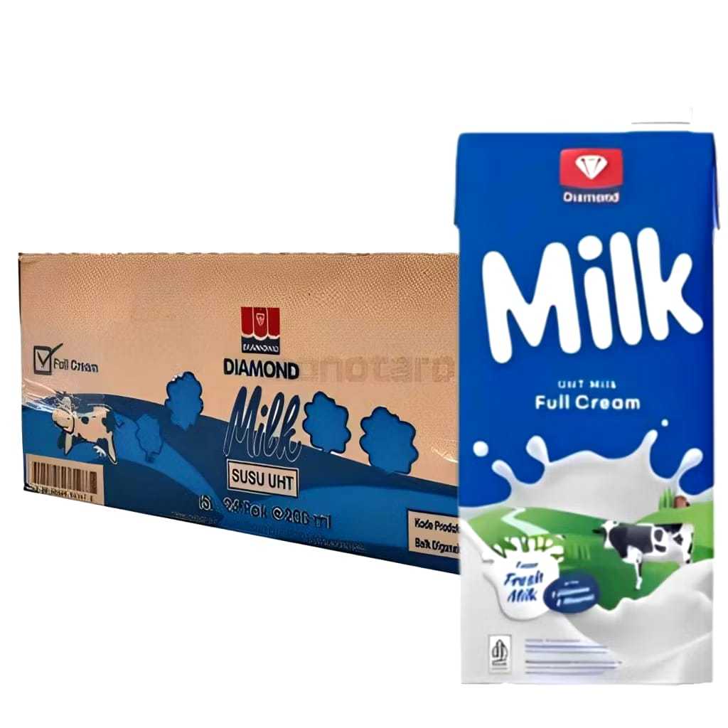 

Diamond UHT Full Cream Susu 1 liter susu