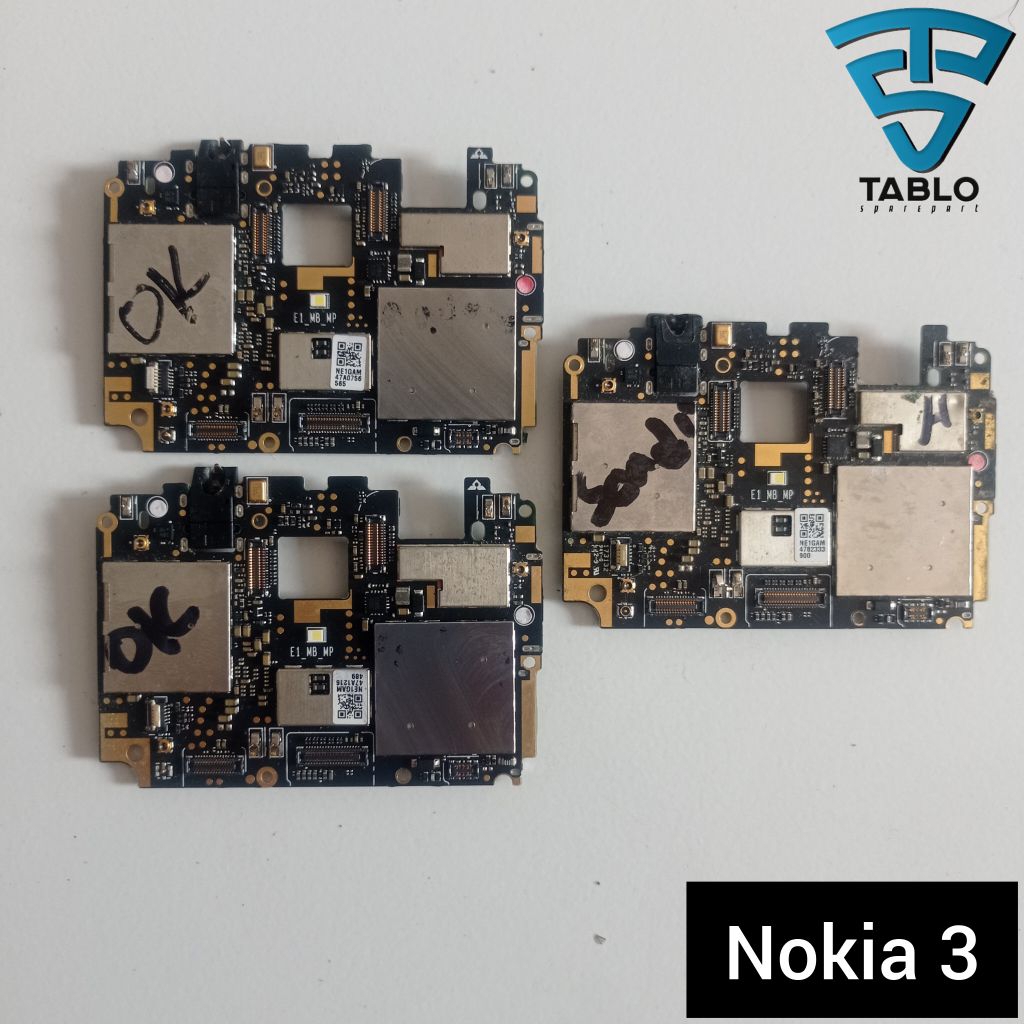 mesin Nokia 3 ta 1032 hidup garansi normal