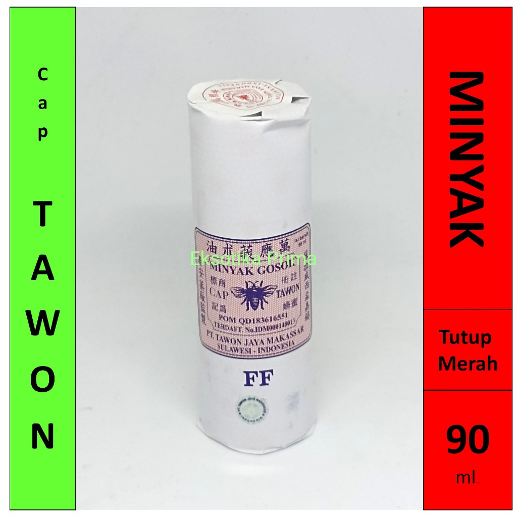 Minyak Gosok cap Tawon 90 Ml (FF) Asli Makassar
