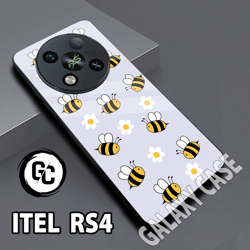 Softcase glossy ITEL RS4/Case ITEL RS4 Cewek/case ITEL RS4 glitter/casing ITEL RS4/case HP ITEL RS4