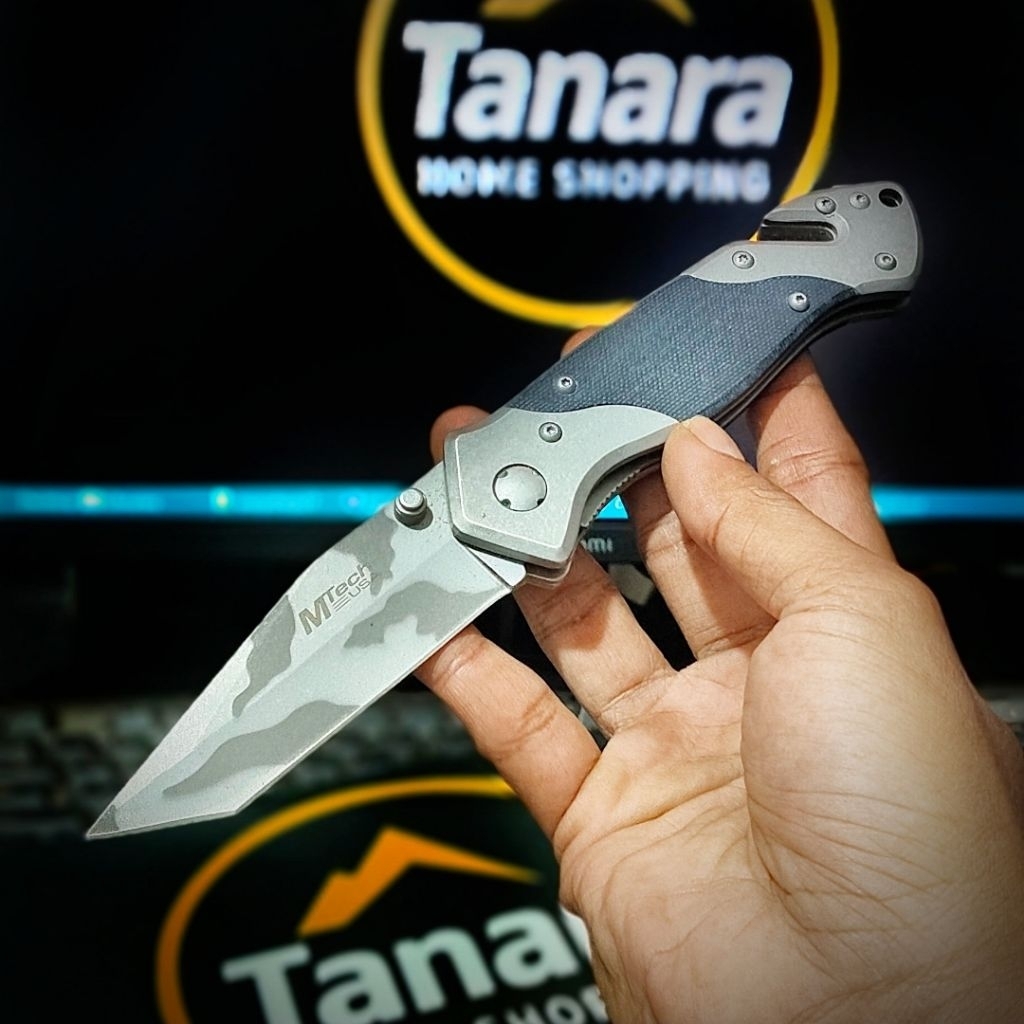 Pisau Survival Outdoor Titanium MTech Made In U.S.A " Pisau Survival Tactical"