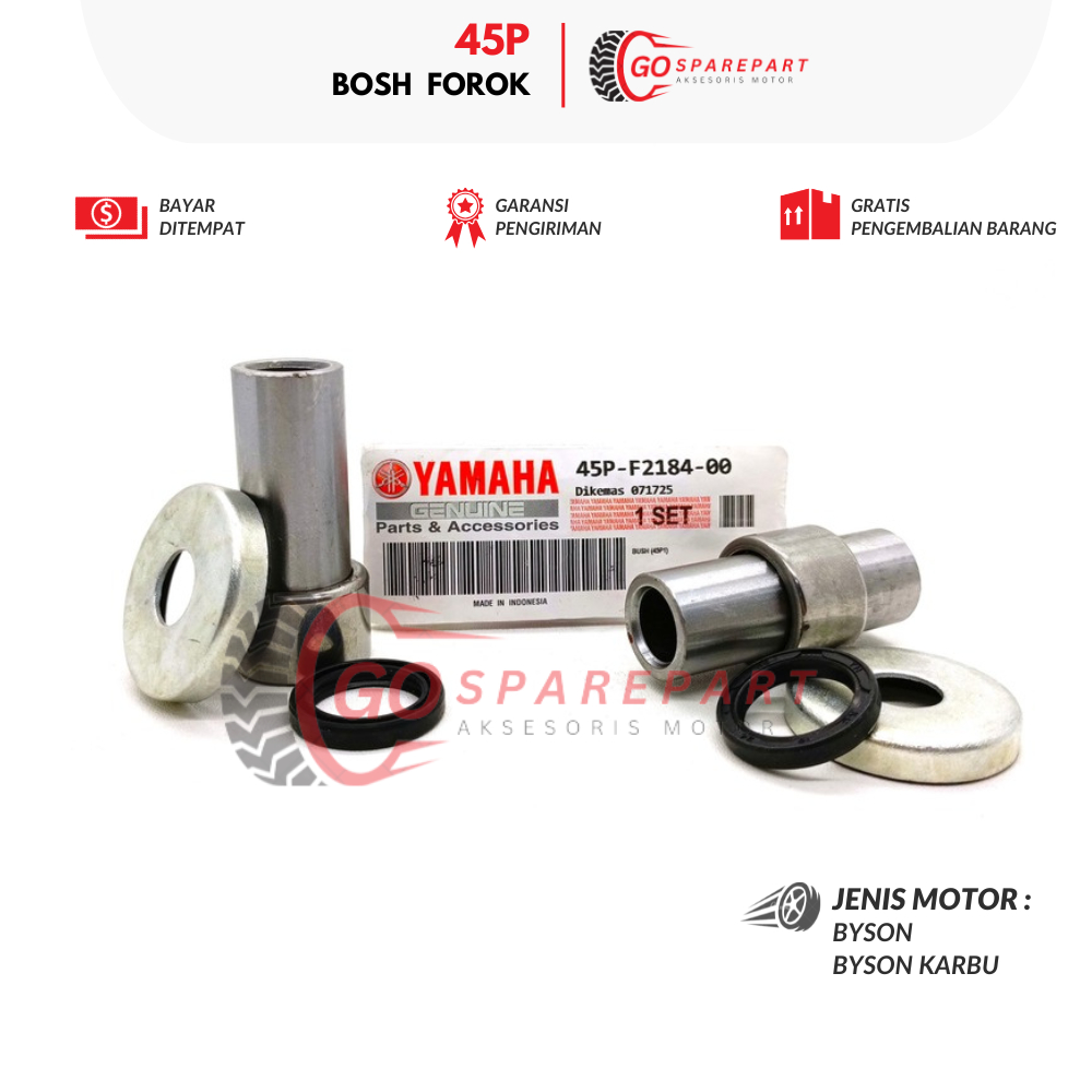 45P BOSH FOROK YAMAHA BYSON / BUSHING FOROK MOTOR BYSON / BOSH MONOSHOCK / BOSH AYUN MONOSHOCK / BUS
