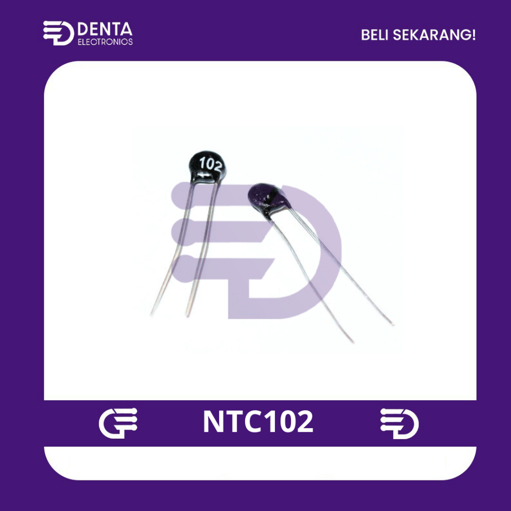 Capacitor NTC102 - Komponen Elektronik