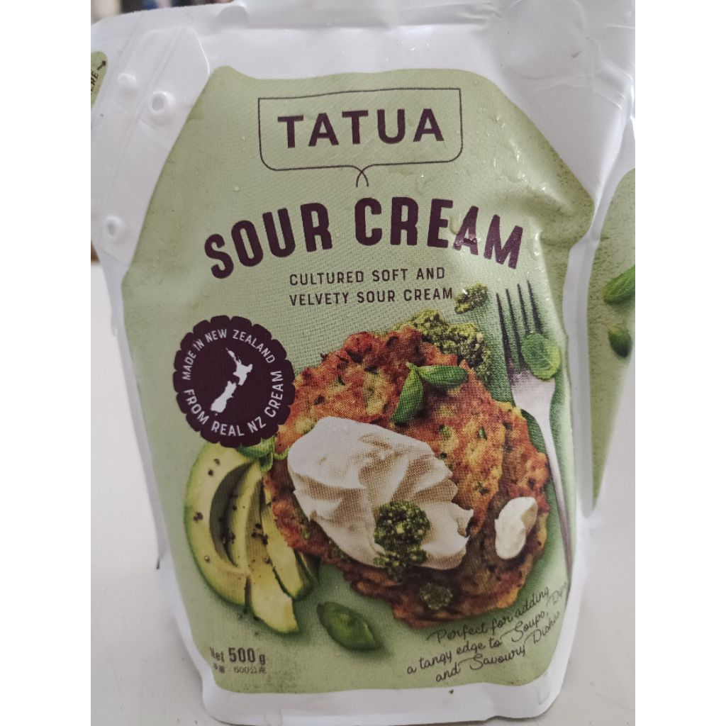 

TATUA SOUR CREAM 500GRAM