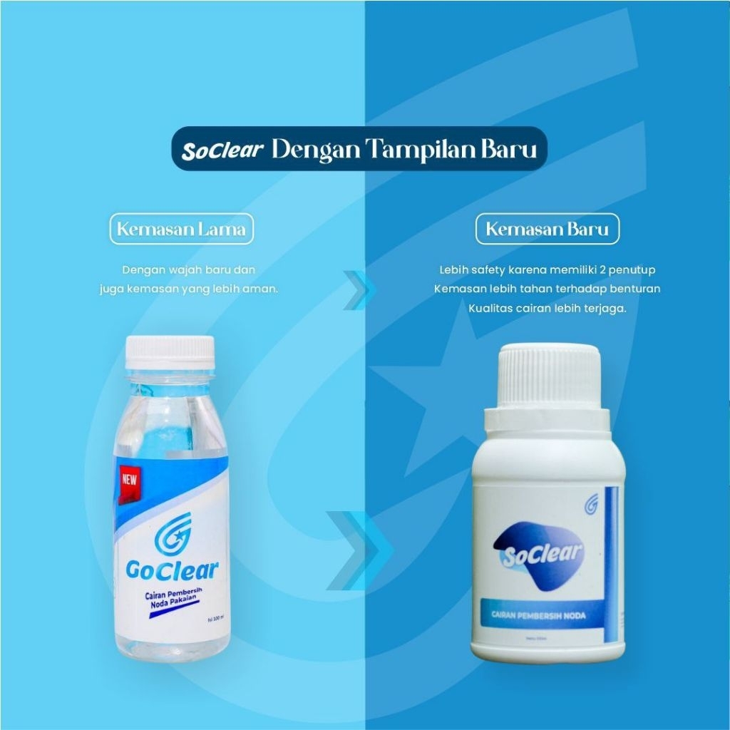 so clear pembersih noda, go clear