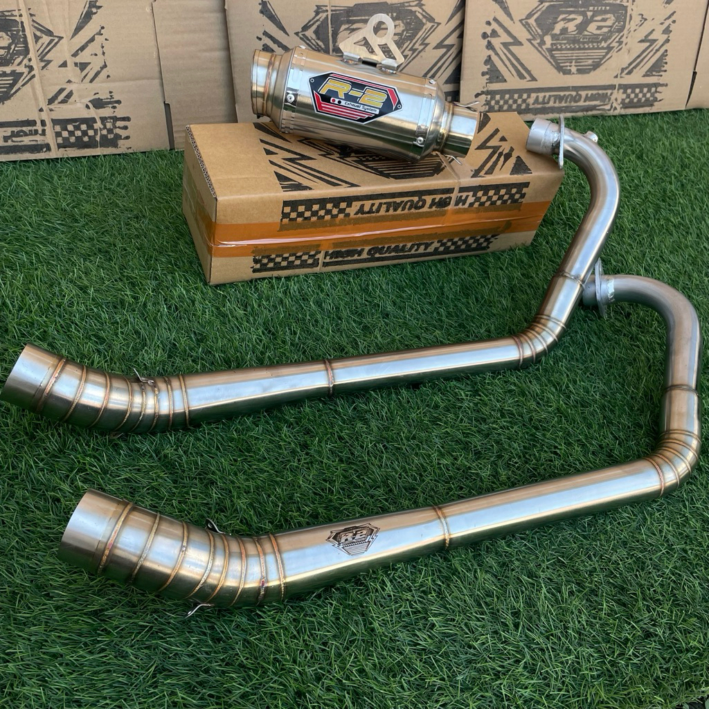 KNALPOT RACING BORE UP  HARIAN FU dan GSX TYPE FU PORTING 150cc -200cc