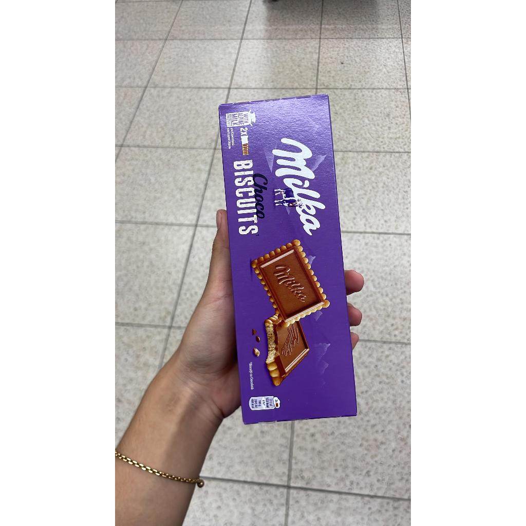 

Biskuit coklat milka choco biskuit impor 100g