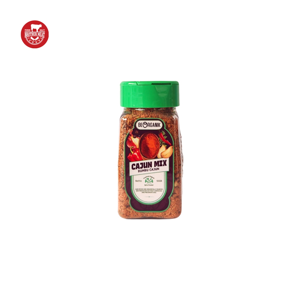 

BeOrganik Cajun Spice Mix / Bumbu Cajun 50gr - Brothermeatshop