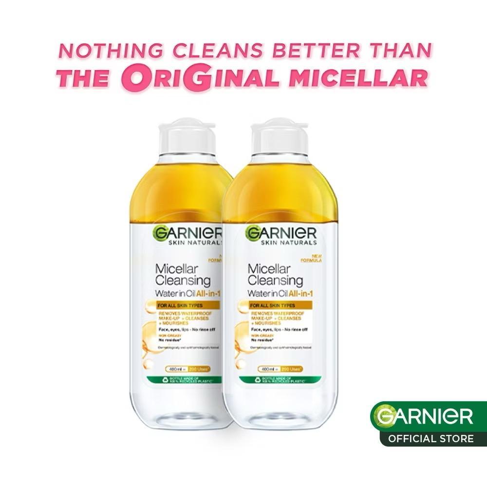 GARNIER MICELLAR OIL-INFUSED CLEANSING WATER
