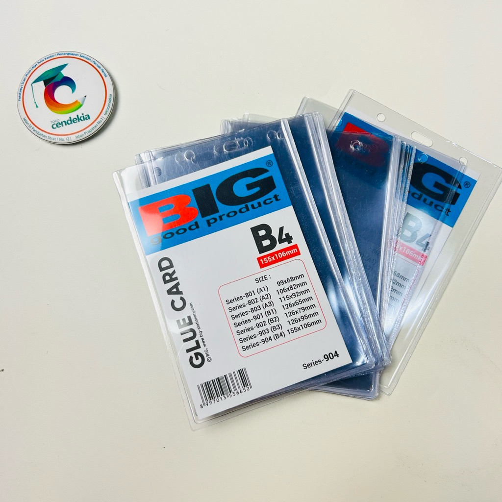 

ID Card Mika Tebal BIG B1 B2 B3 B4 Glue Card - 1pak (20pcs)