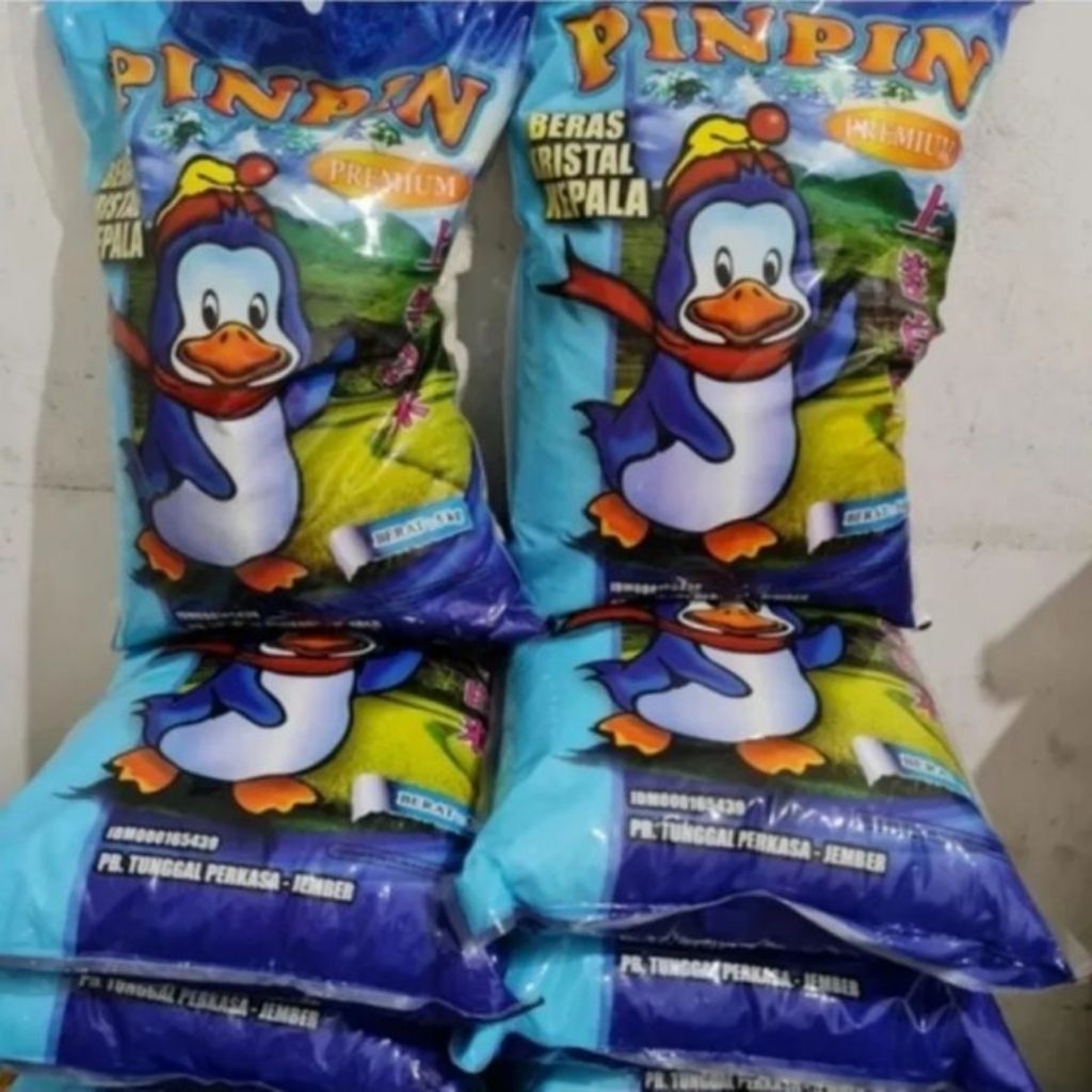 

beras pinpin kemasan 5 kg