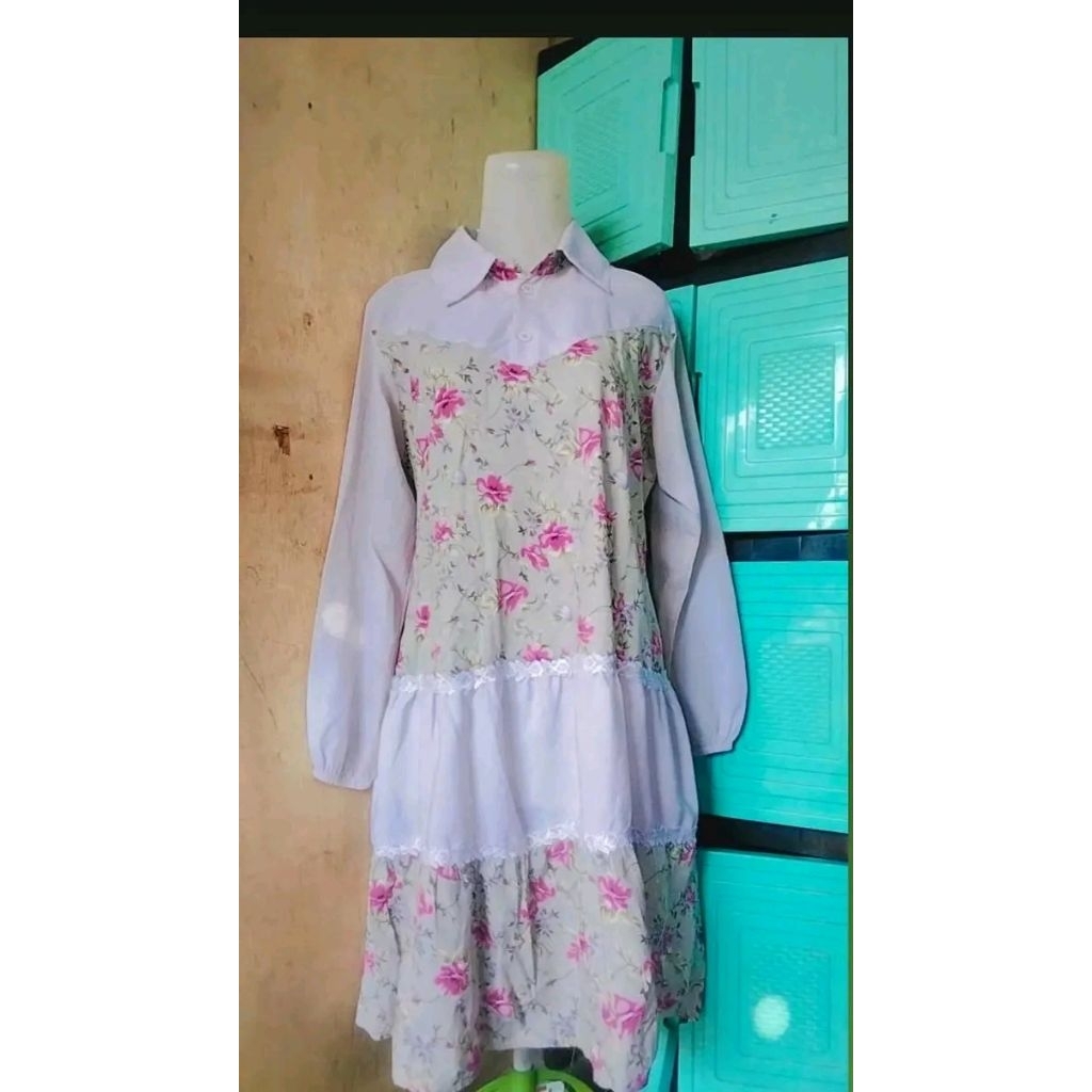 tunik bunga-bunga