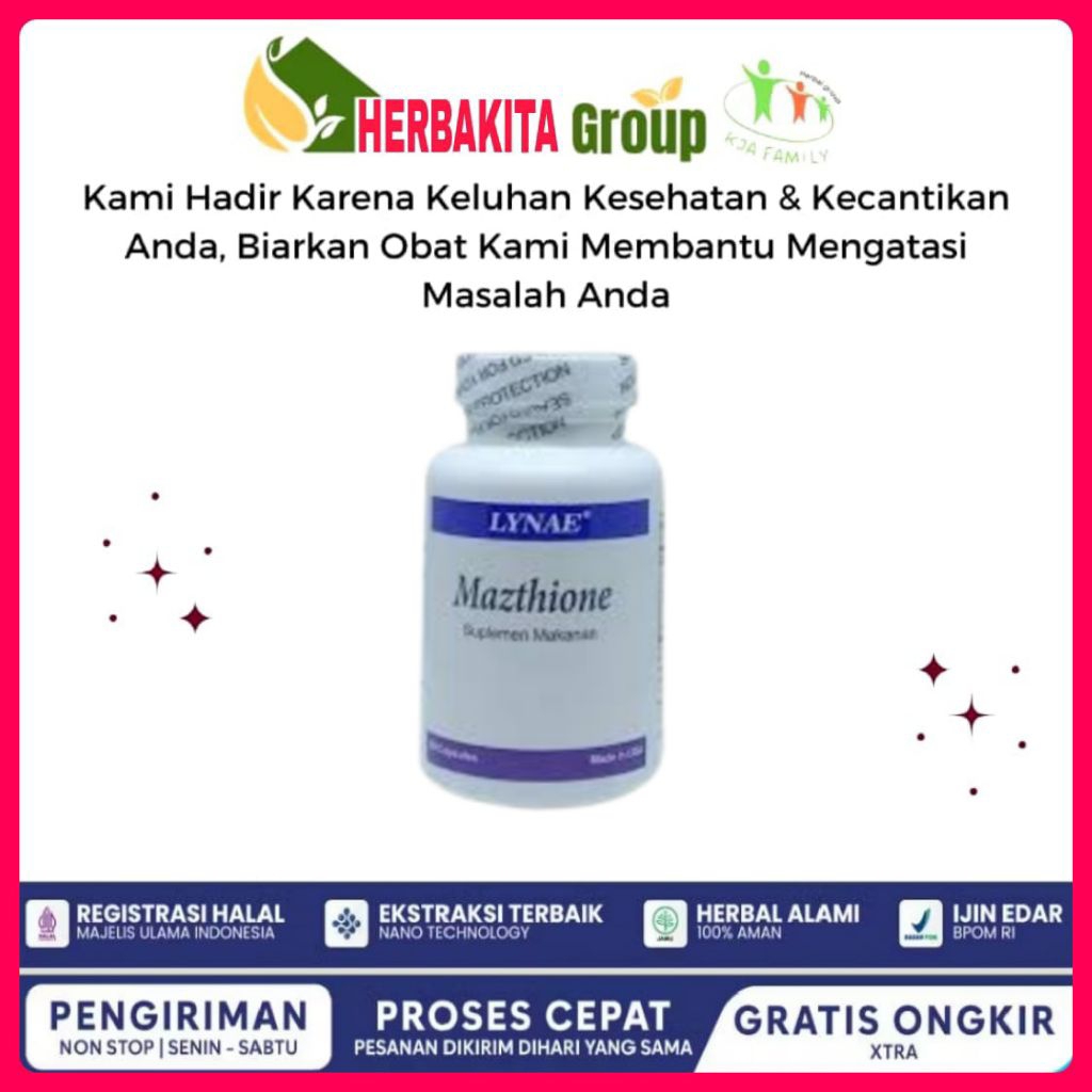 Lynae Mazthione 100% Asli Original || Mazthione Original