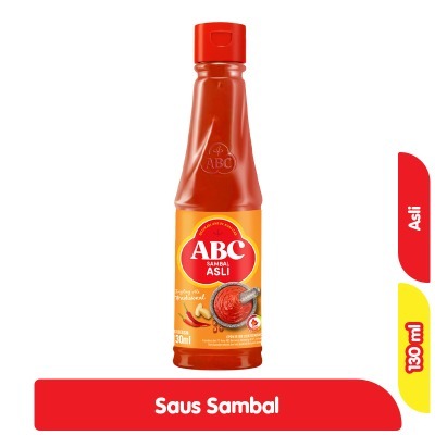 

ABC Saus Sambal Asli 130ml Botol Plastik