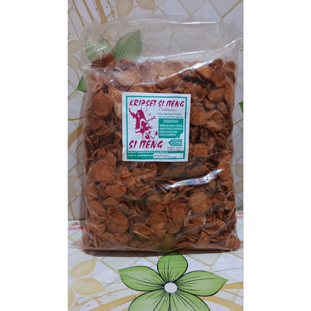 

KRIPSET SI ITENG BUNGKUSAN 2,5 KG