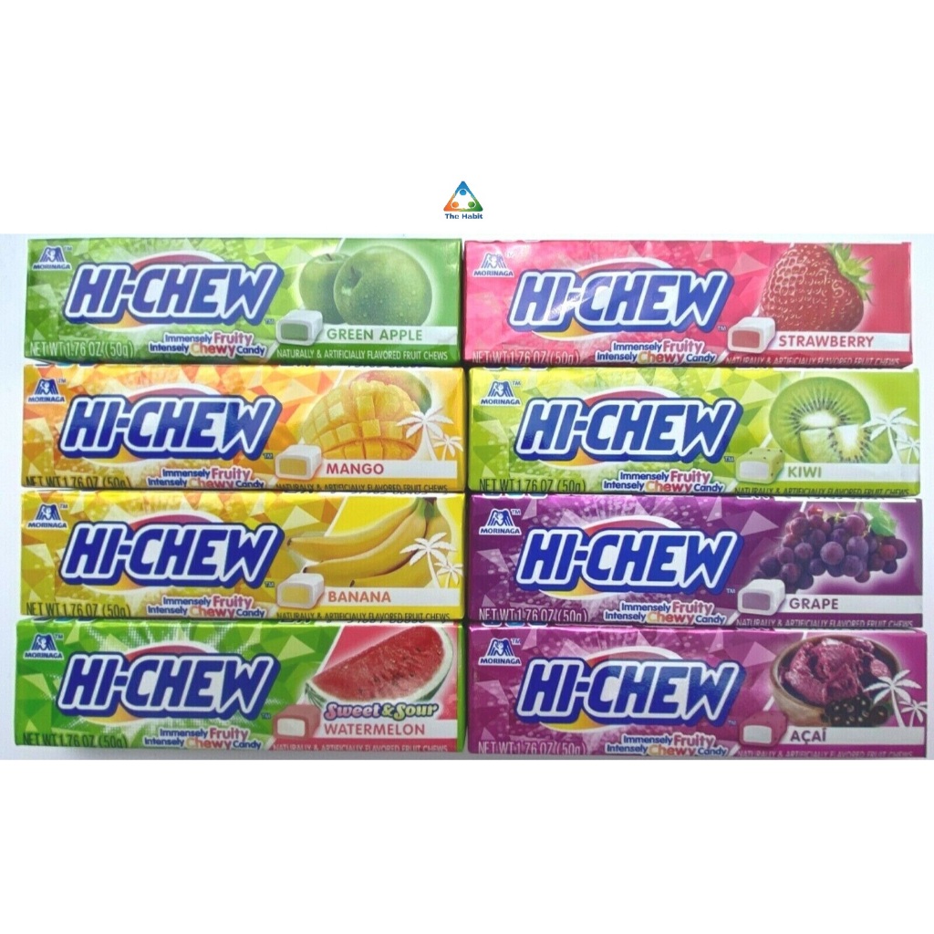 

(The Habit) Hi-Chew Permen Buah Jepang yang kenyal - 4 PAKET PILIHAN ANDA SENDIRI - PENGIRIMAN GRATIS