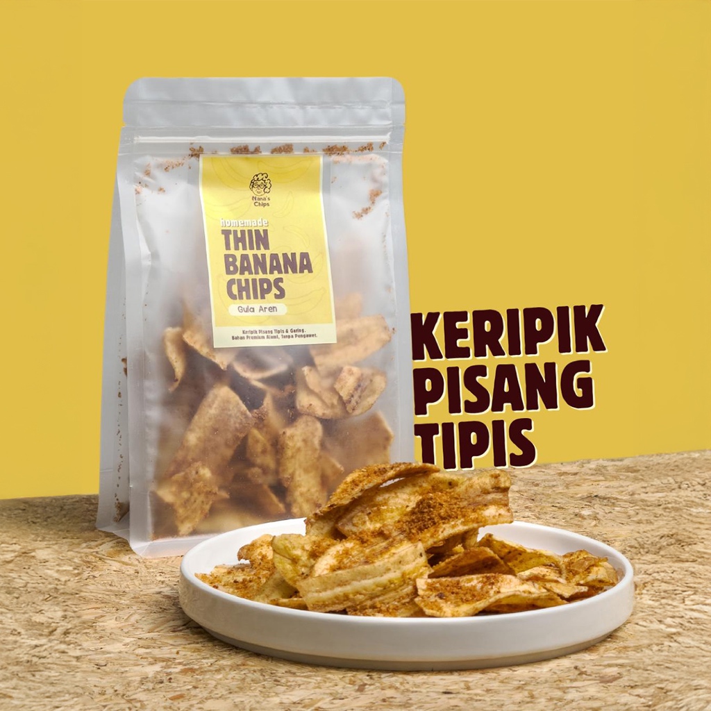 

Nana's Chips - Keripik Pisang Tipis | Thin Banana Chips