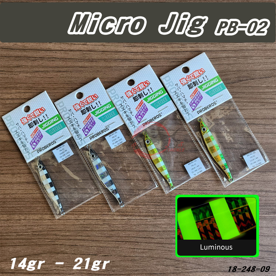 MICRO JIG PROBEROS PB-02 / METAL JIG PROBEROS