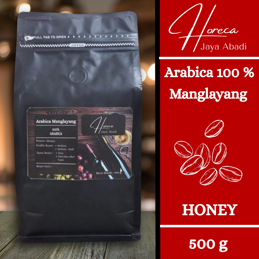 

Horeka Jaya Abadi - Kopi Arabika Manglayang Honey - 500 gr